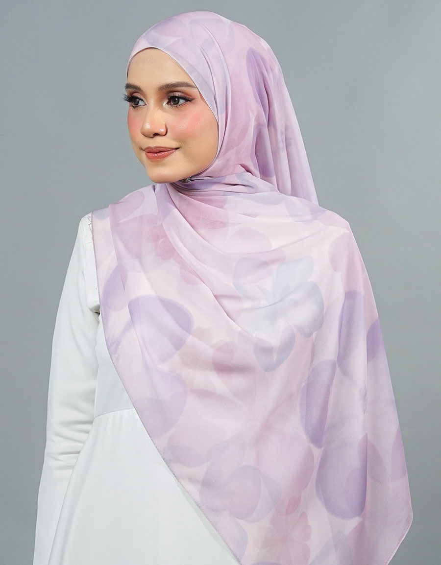 Sofea Long Shawl - 01 Fawn