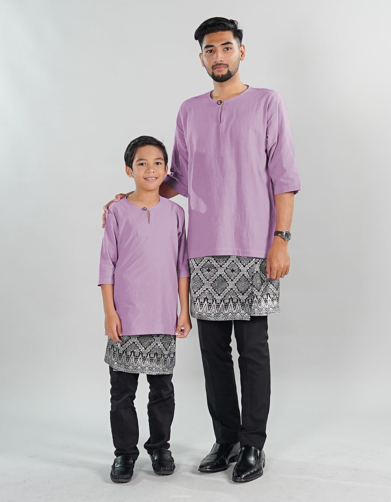 Radeen Kurta Kids - 01 Light Purple