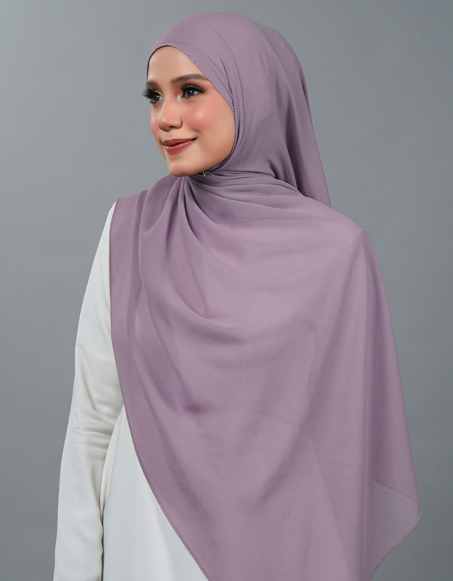Neya Shawl Plain - 02 Lavendar