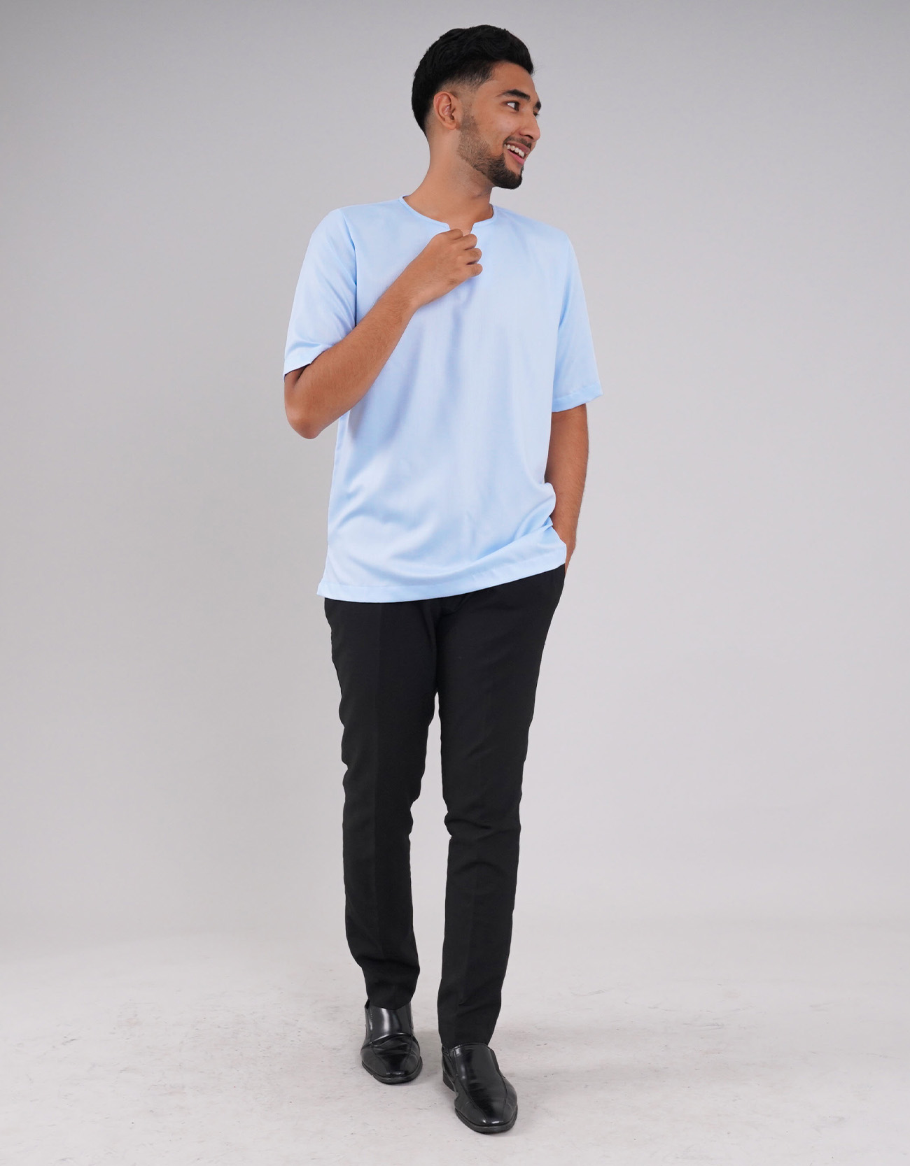 You Oversized Shirt - 04 Sky Blue