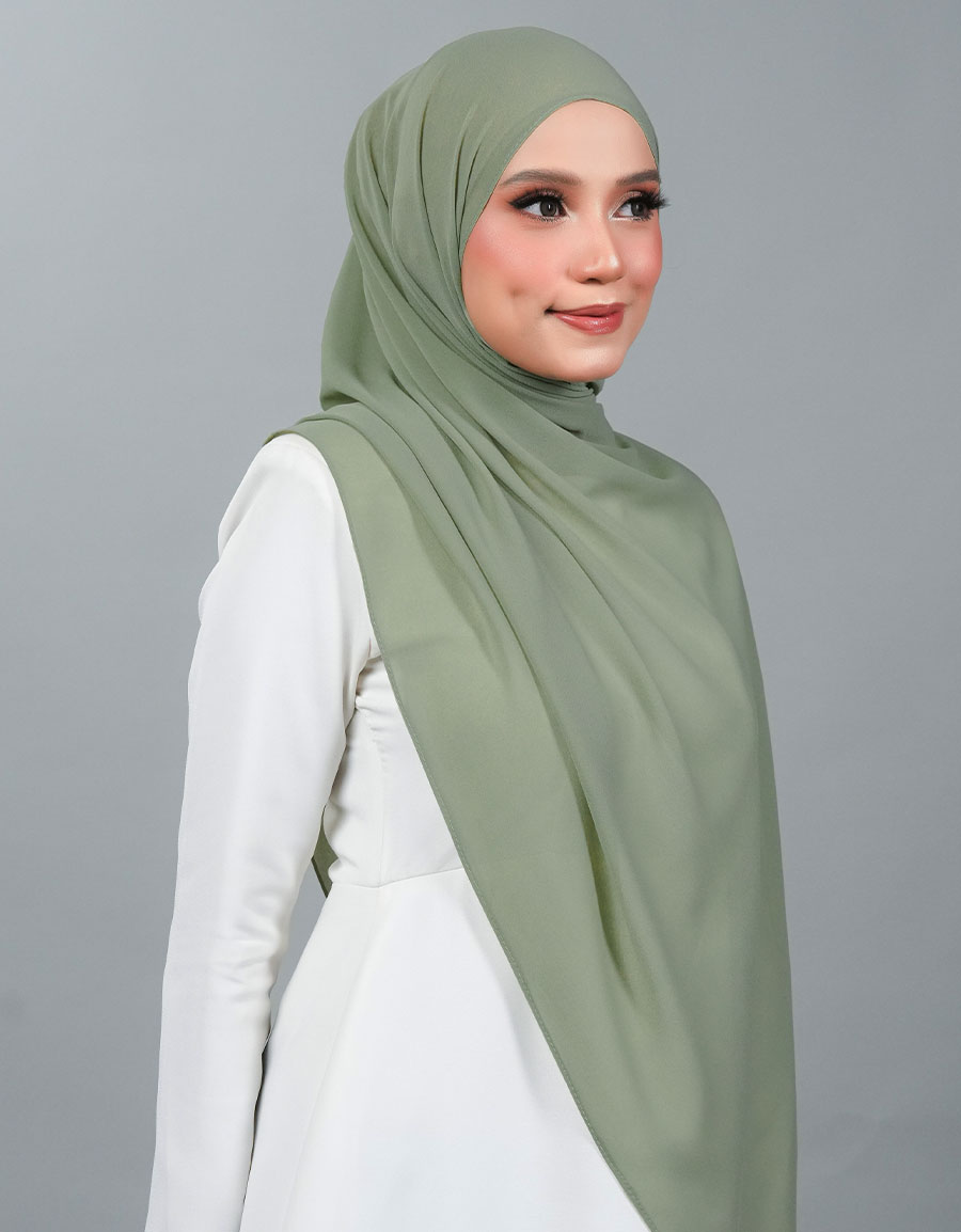 Neya Shawl Plain - 05 Pickle