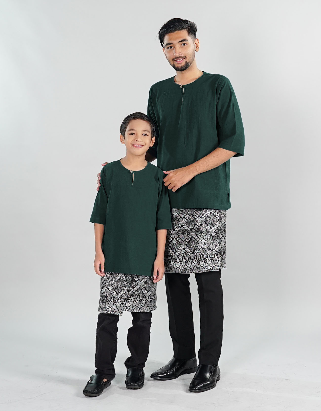 Radeen Kurta Kids - 05 Emerald Green