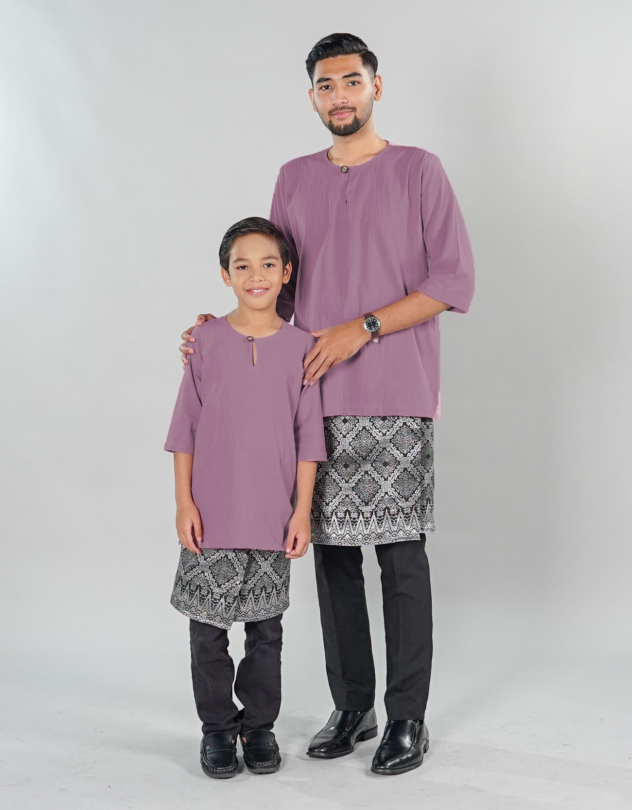 Radeen Kurta Kids - 06 Dusty Purple