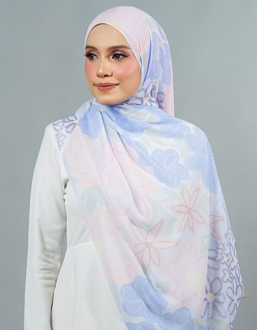 Sofea Long Shawl - 07 Chania