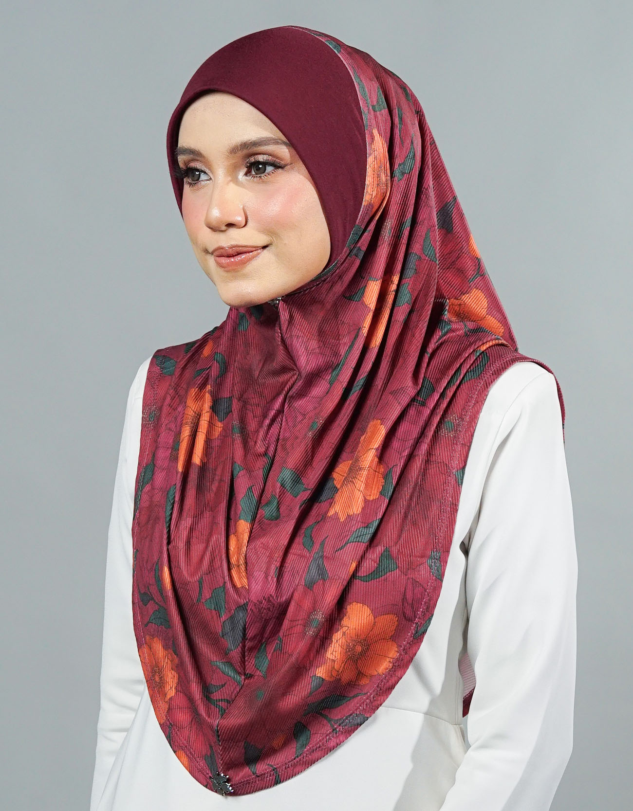 Express Hijab Arfa Signature - 07 Snowdrop