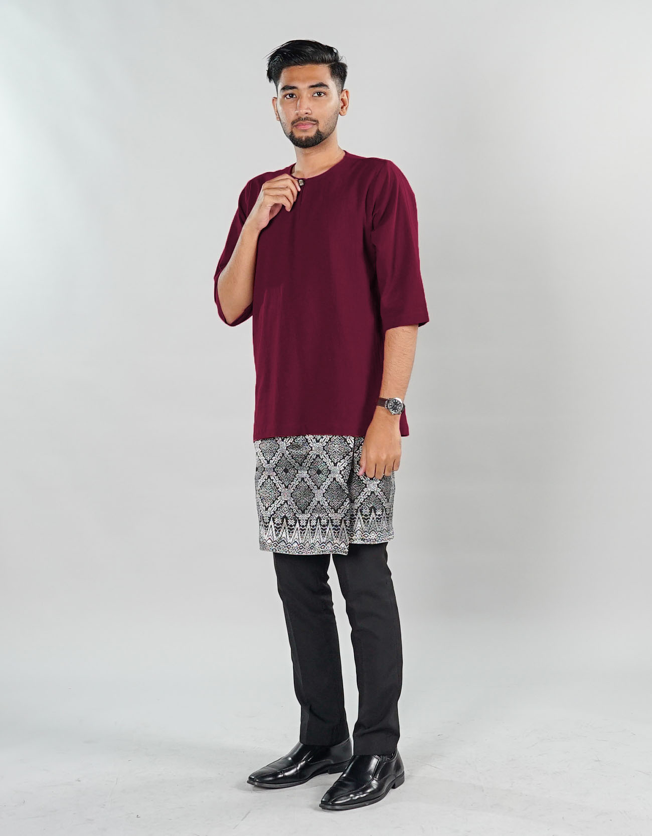 Radeen Kurta Adult - 07 Maroon