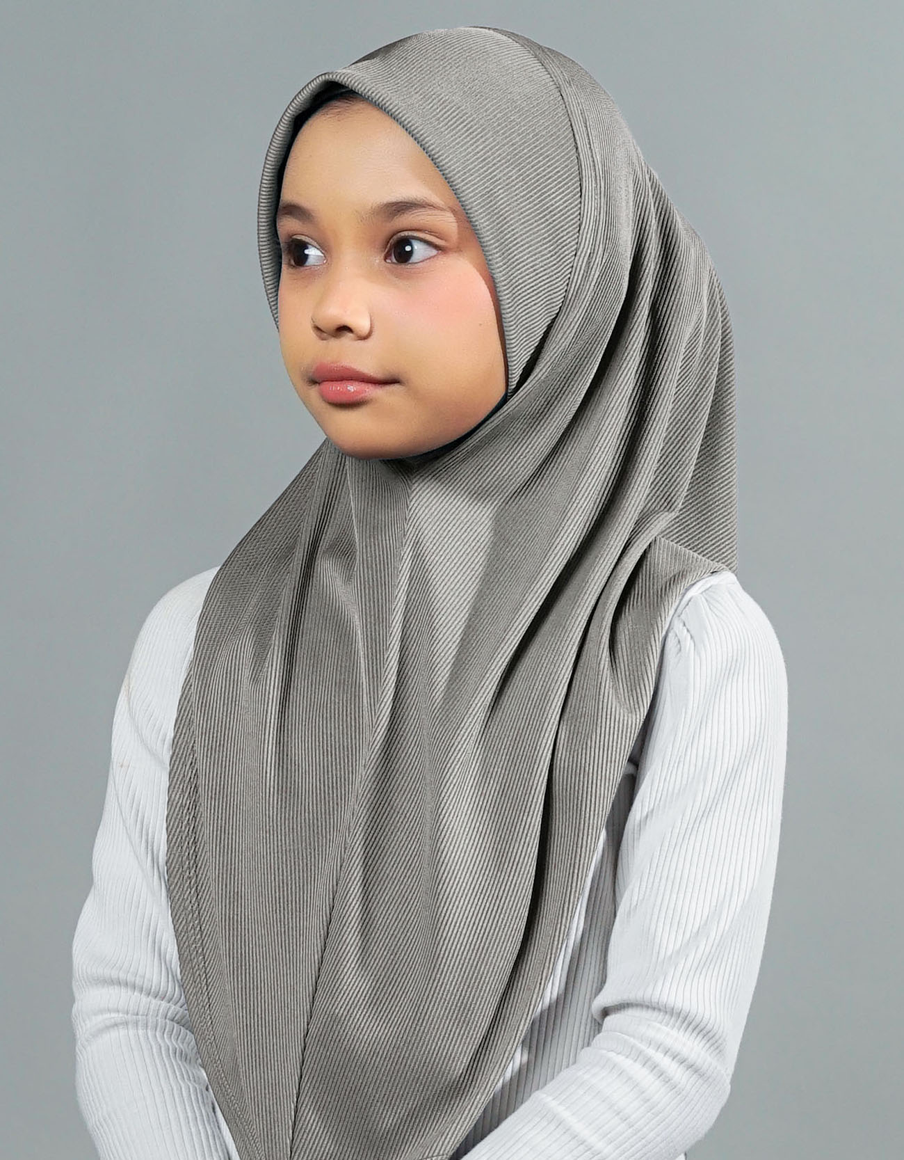 Eshal Plain Kids - 08 Elephant Grey
