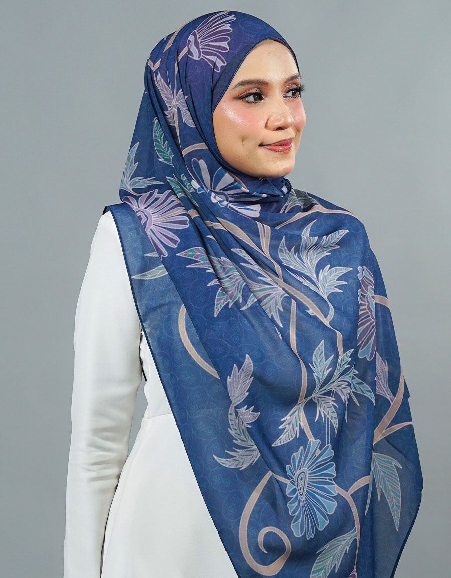 Sofea Long Shawl - 08 Corinta