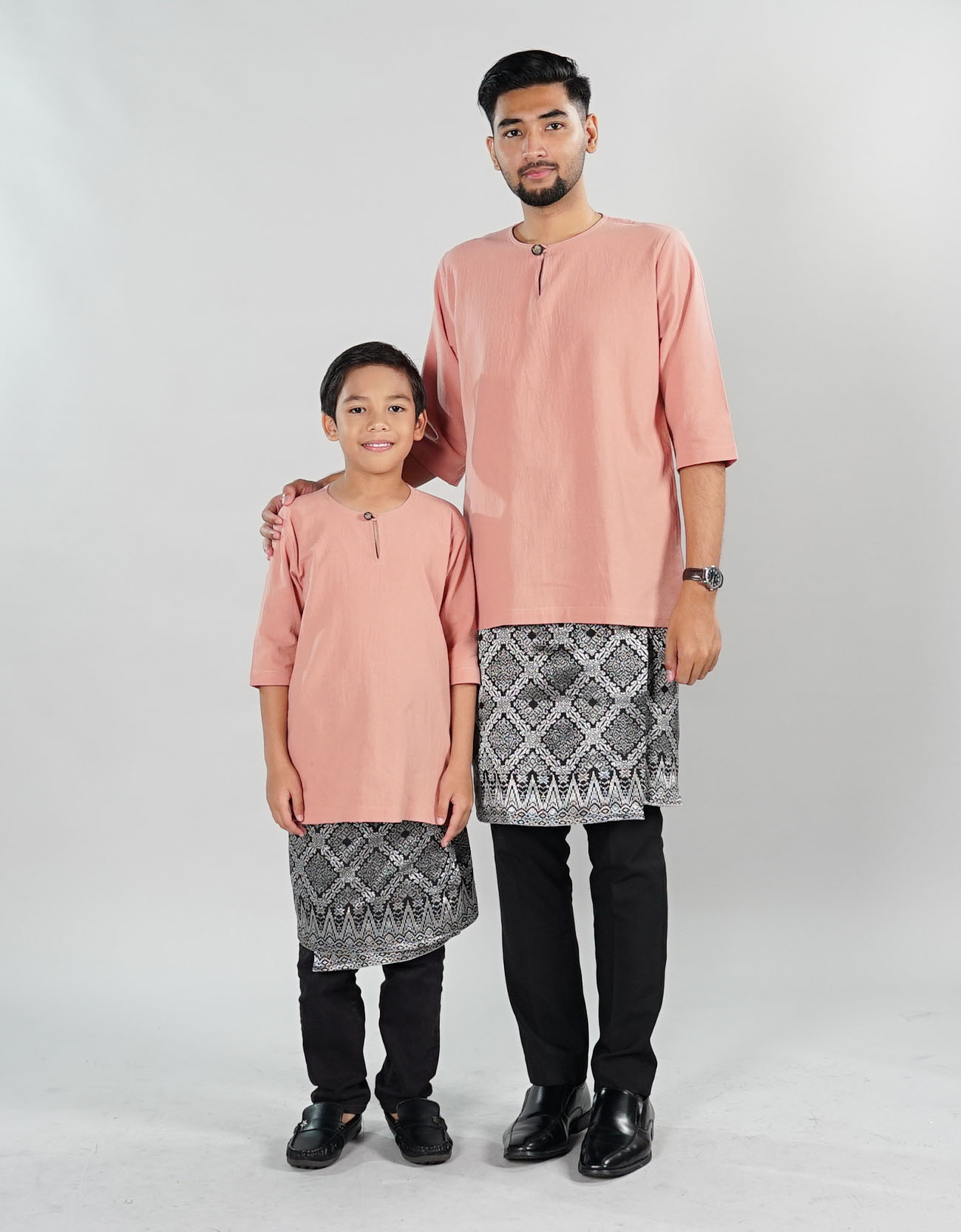 Radeen Kurta Kids - 08 Peach