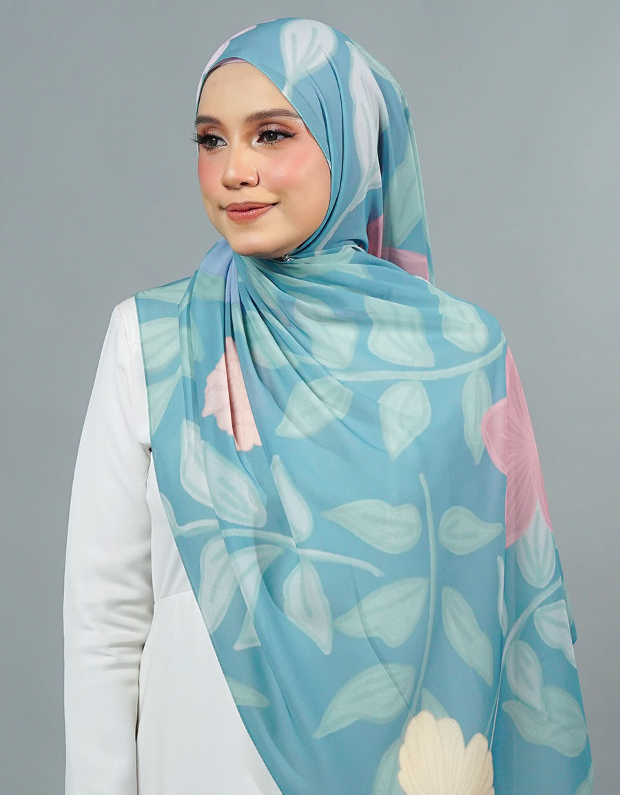 Sofea Long Shawl - 09 Eris