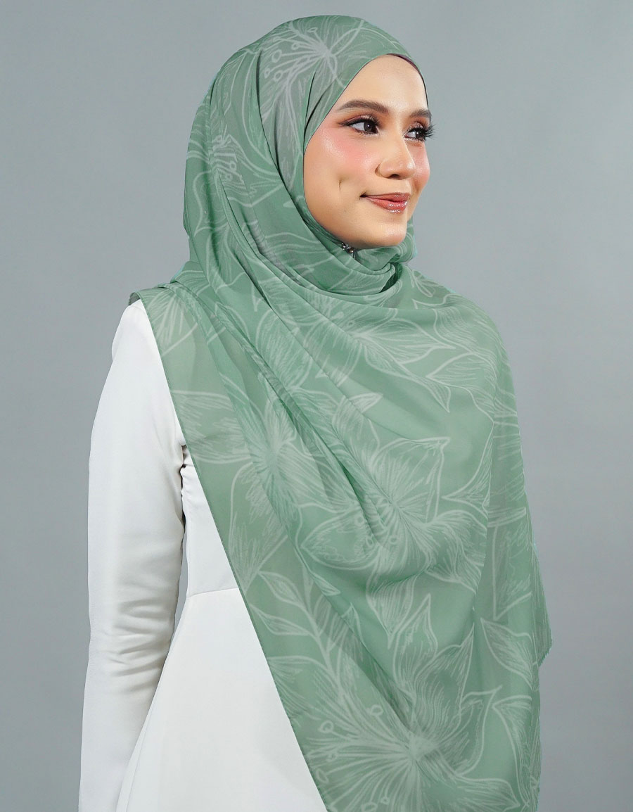 Sofea Long Shawl - 10 Kaz