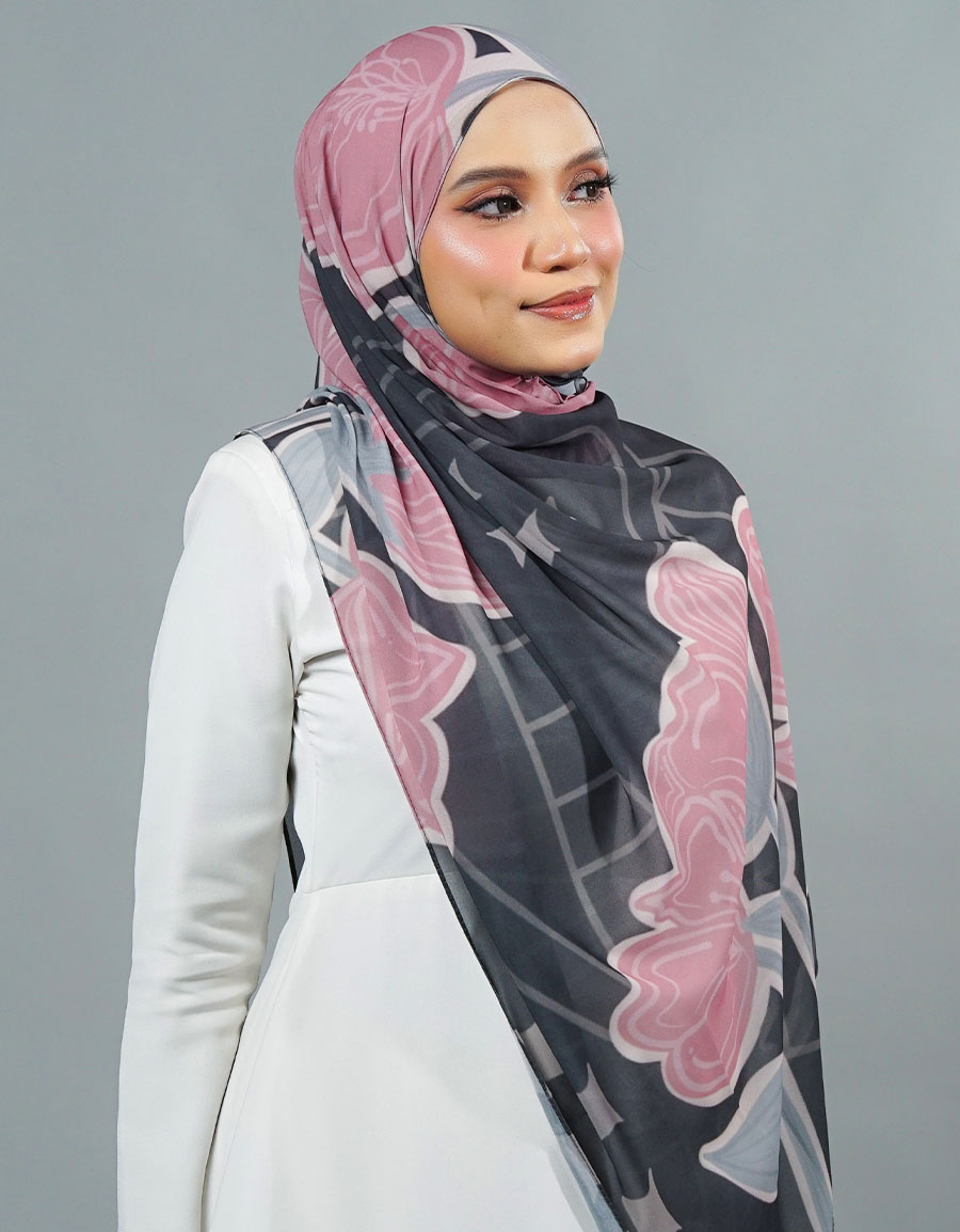 Sofea Long Shawl - 14 Hikaru