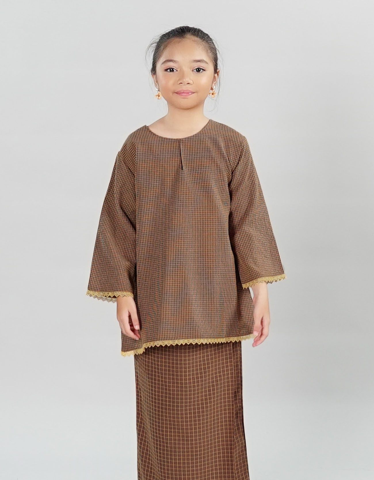Alana Kurung Kedah - 02 Brown