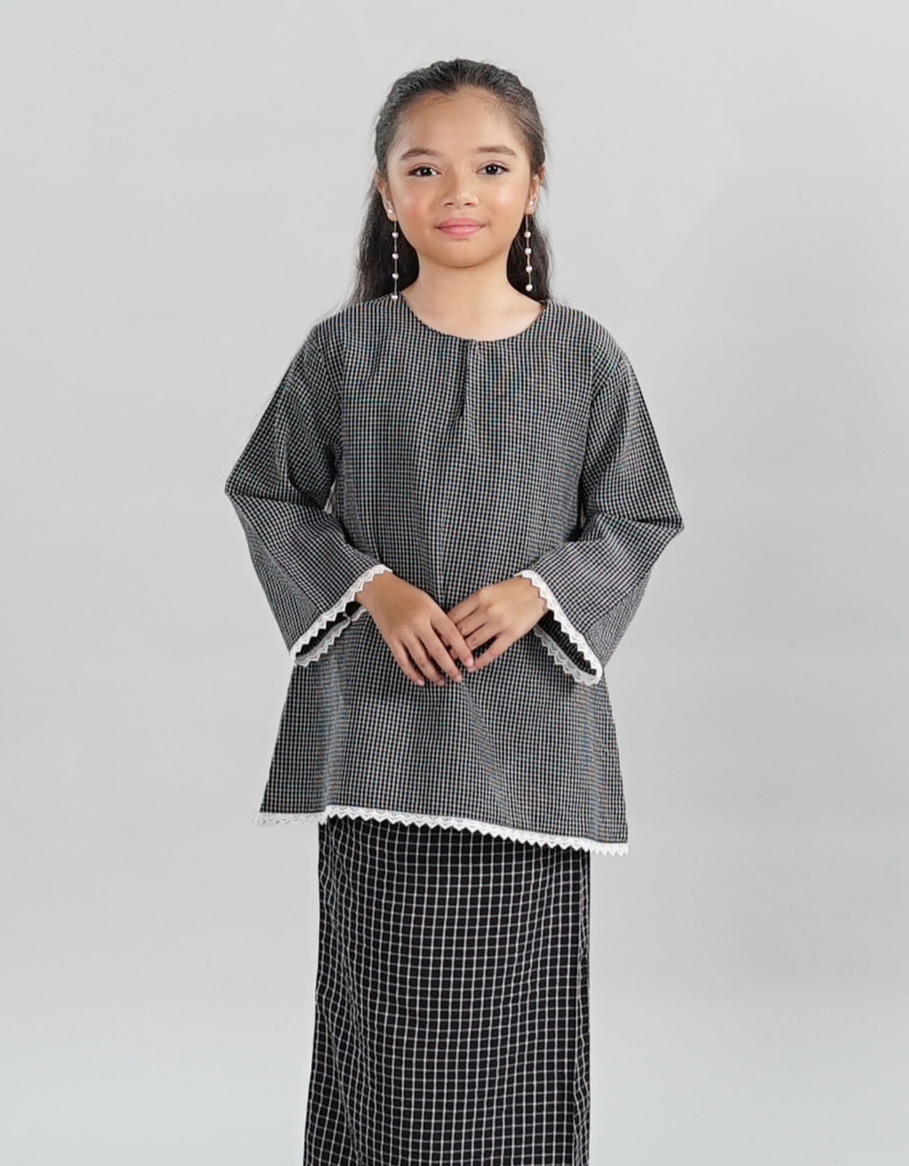 Alana Kurung Kedah - 03 Black