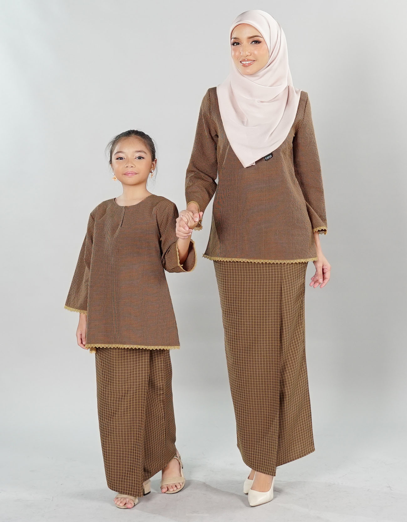 Alana Kurung Kedah - 02 Brown