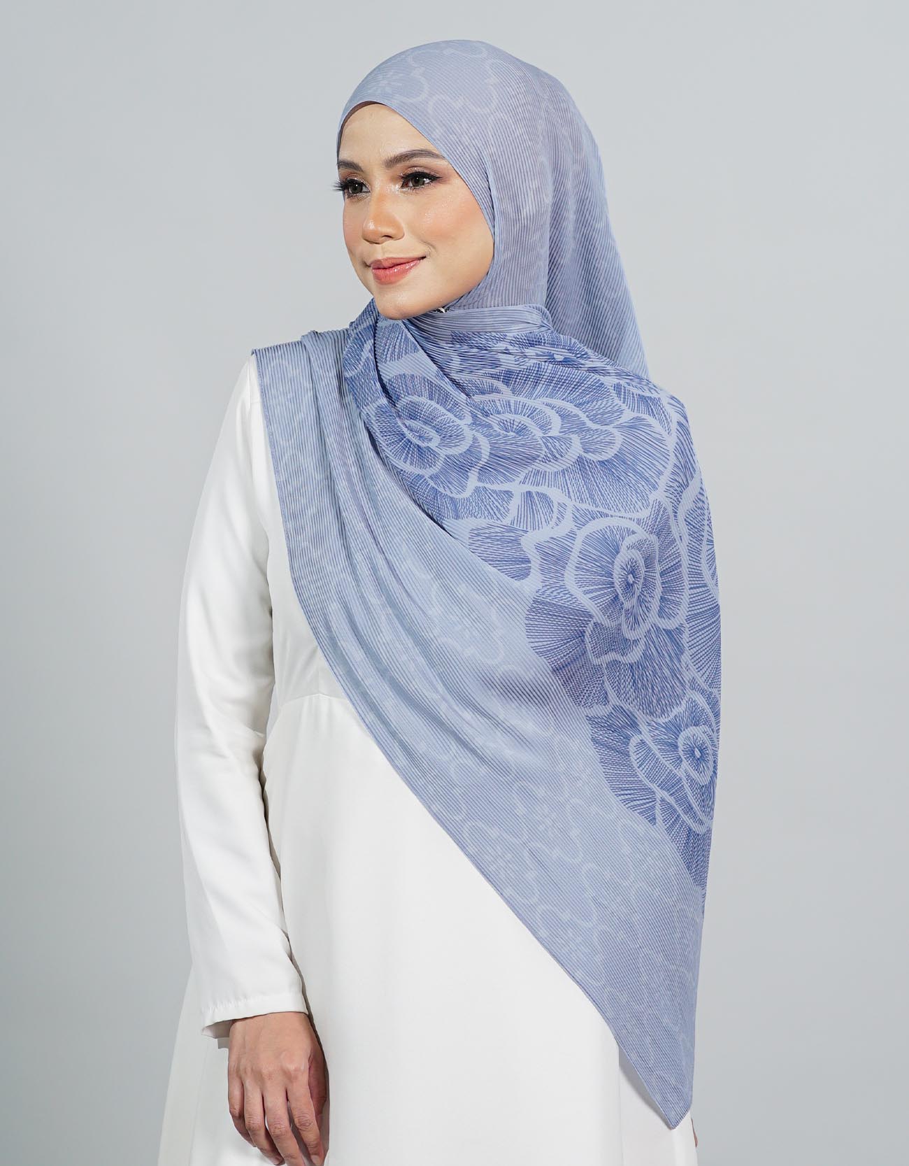 Saqira Pleated Shawl - 04 Itali