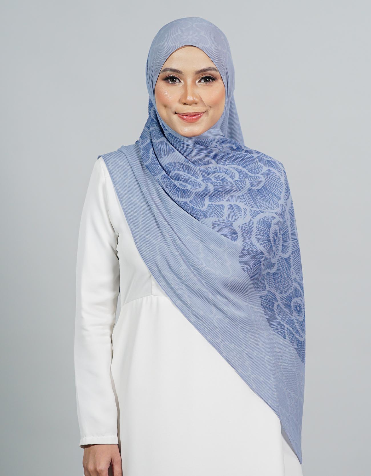 Saqira Pleated Shawl - 04 Itali