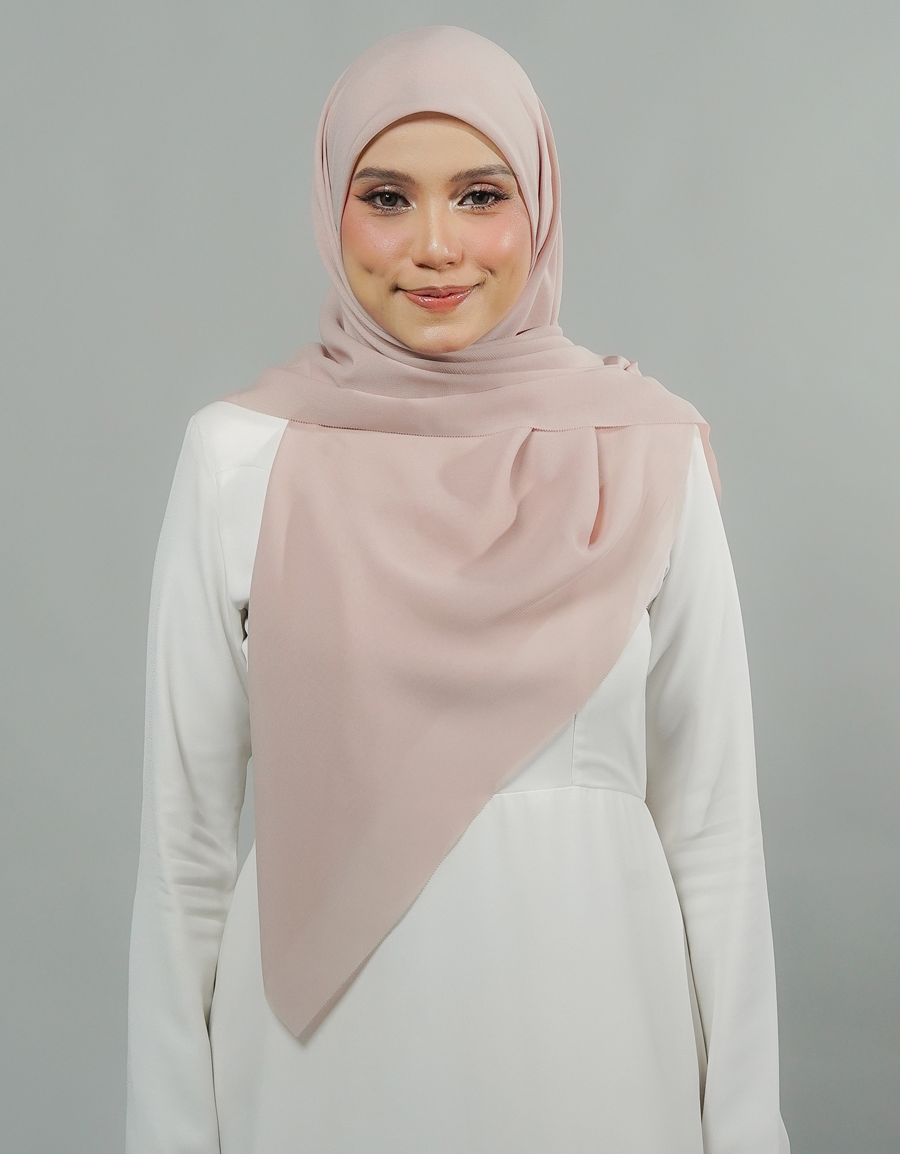 Ines Bawal Plain - 09 Pinkish Beige