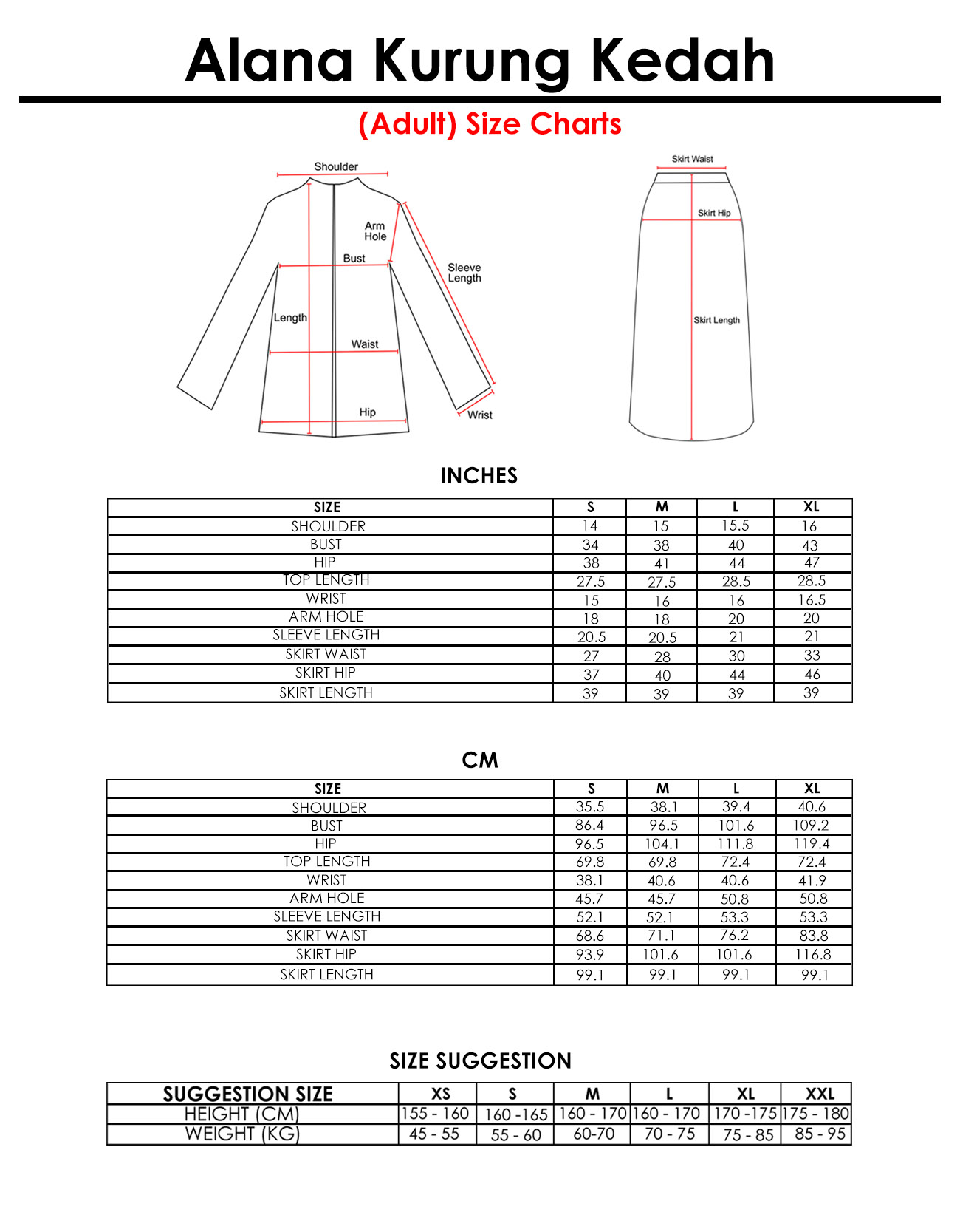 Alana Kurung Kedah - 02 Brown