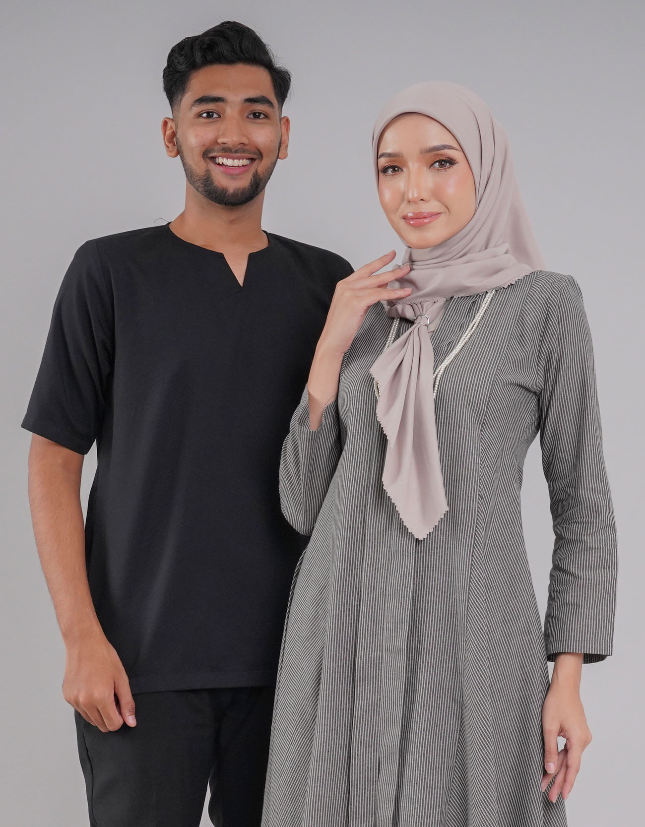 Mahsuri Kebarung Cotton - 03 Black