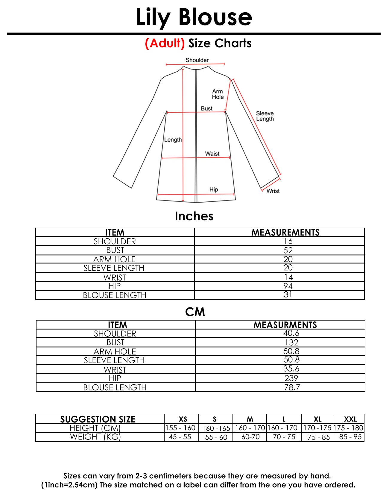 Lily Blouse Cotton Loose Ironless