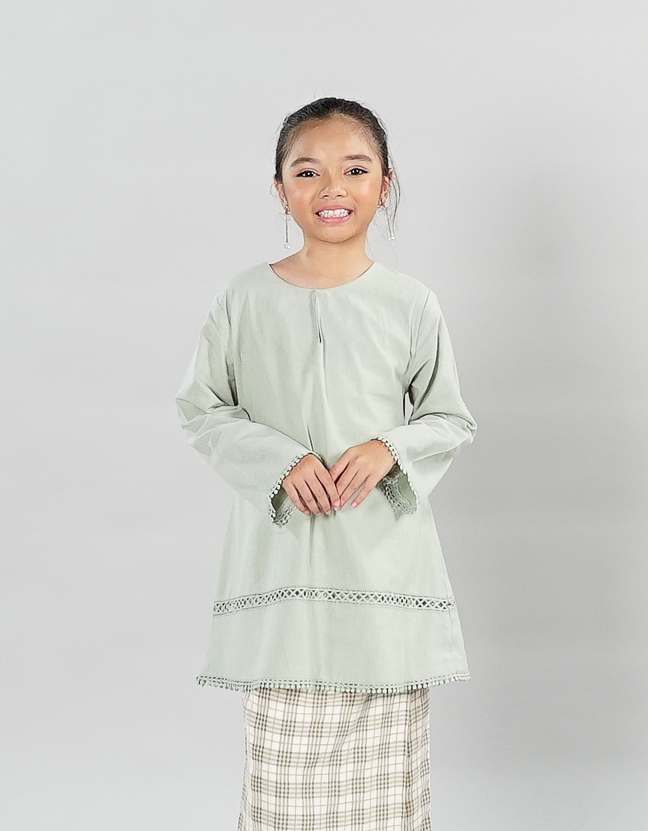 Aurora Kurung Riau - 07 Light Green