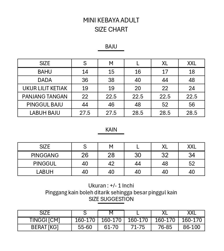 Nona Kebaya Pario