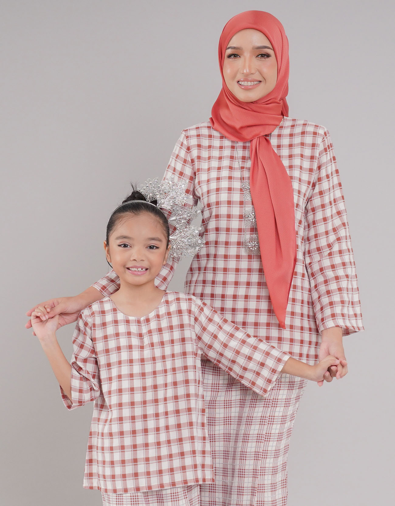 Kasturi Kurung Kedah Adult - 02 Orange