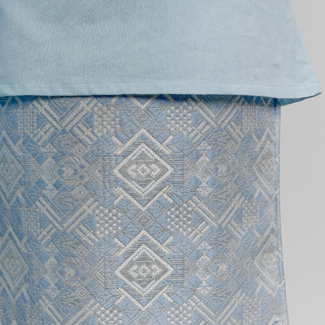Aniqah Kurung Kedah - 02 Baby Blue