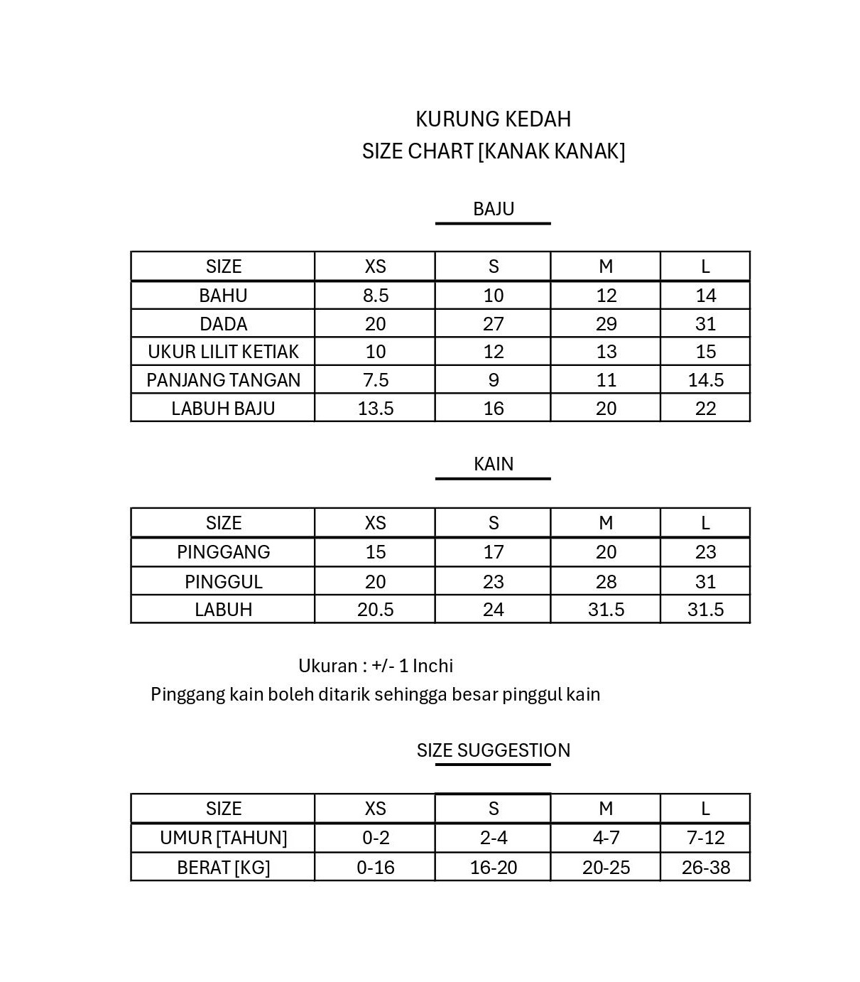 Aniqah Kurung Kedah - 01 Off White