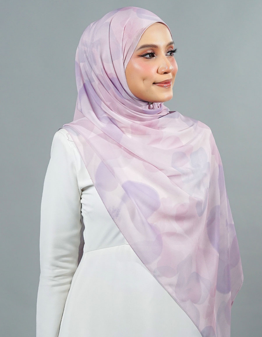 Sofea Long Shawl - 01 Fawn