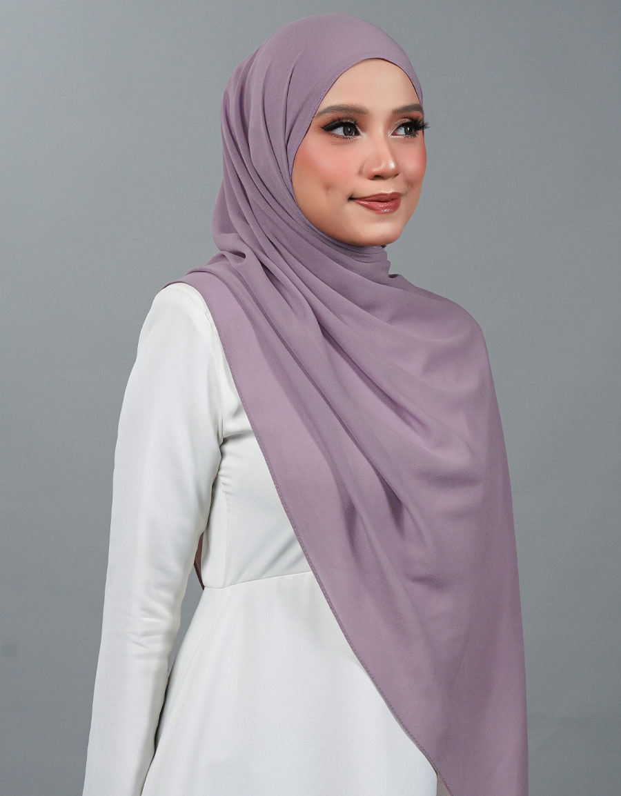 Neya Shawl Plain - 02 Lavendar