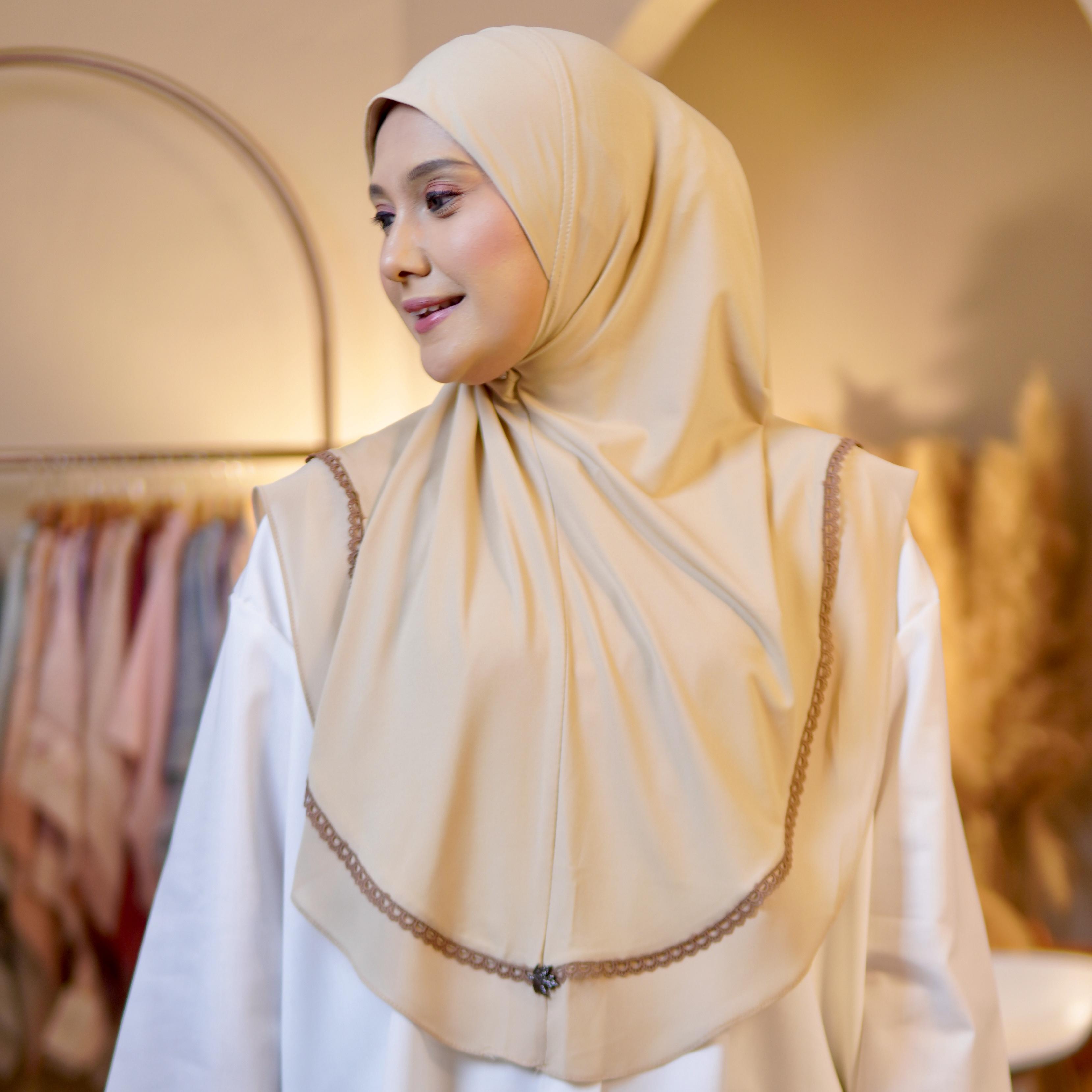 Hadia Plain - 06 Khaki Brown