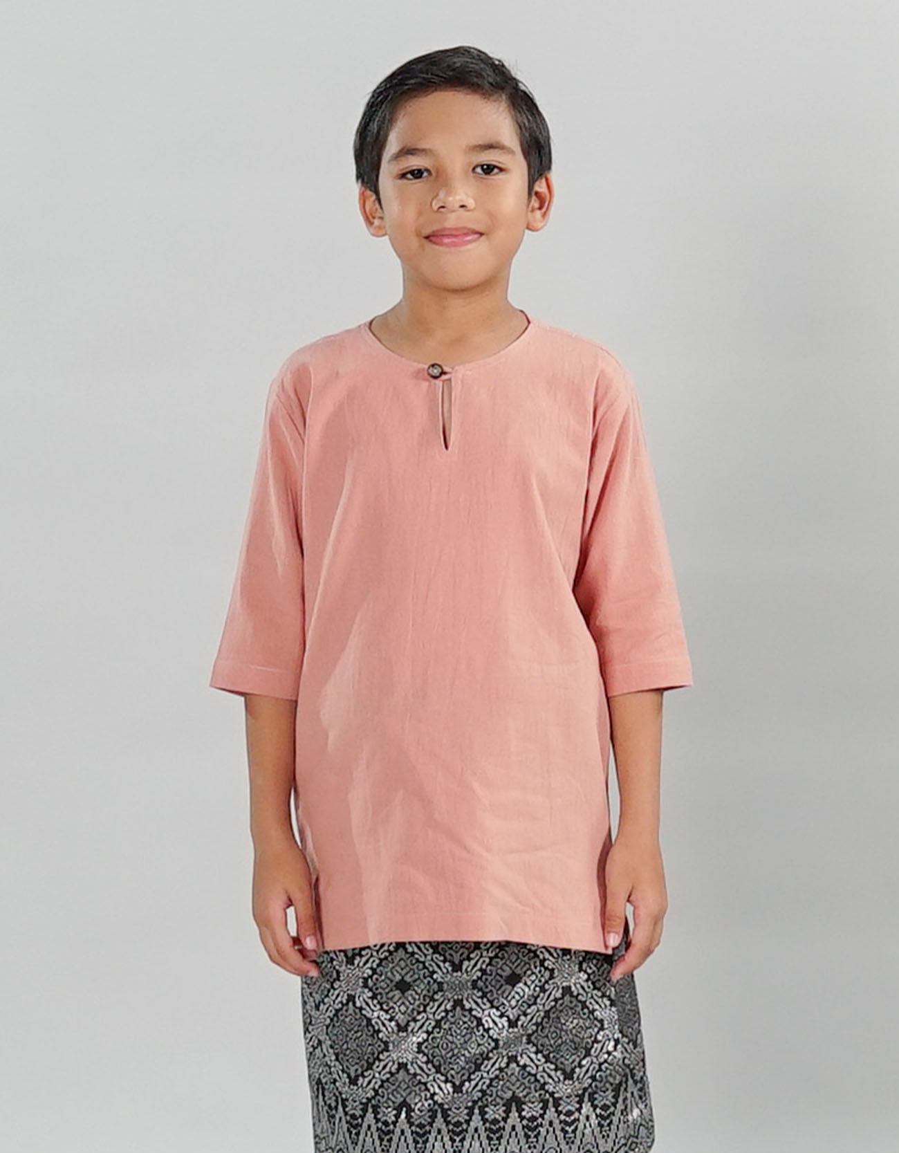 Radeen Kurta Kids - 08 Peach