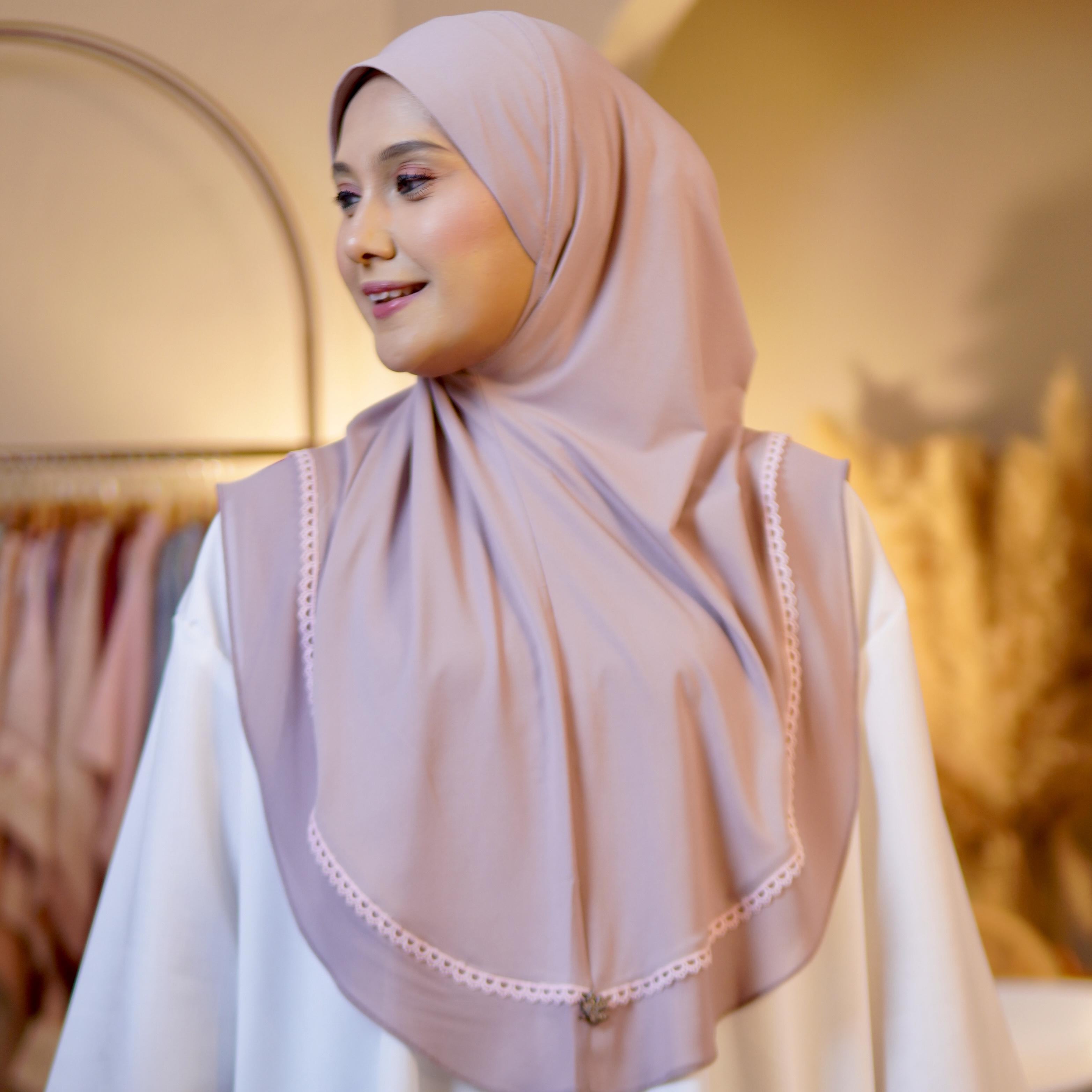 Hadia Plain - 08 Dusty Pink