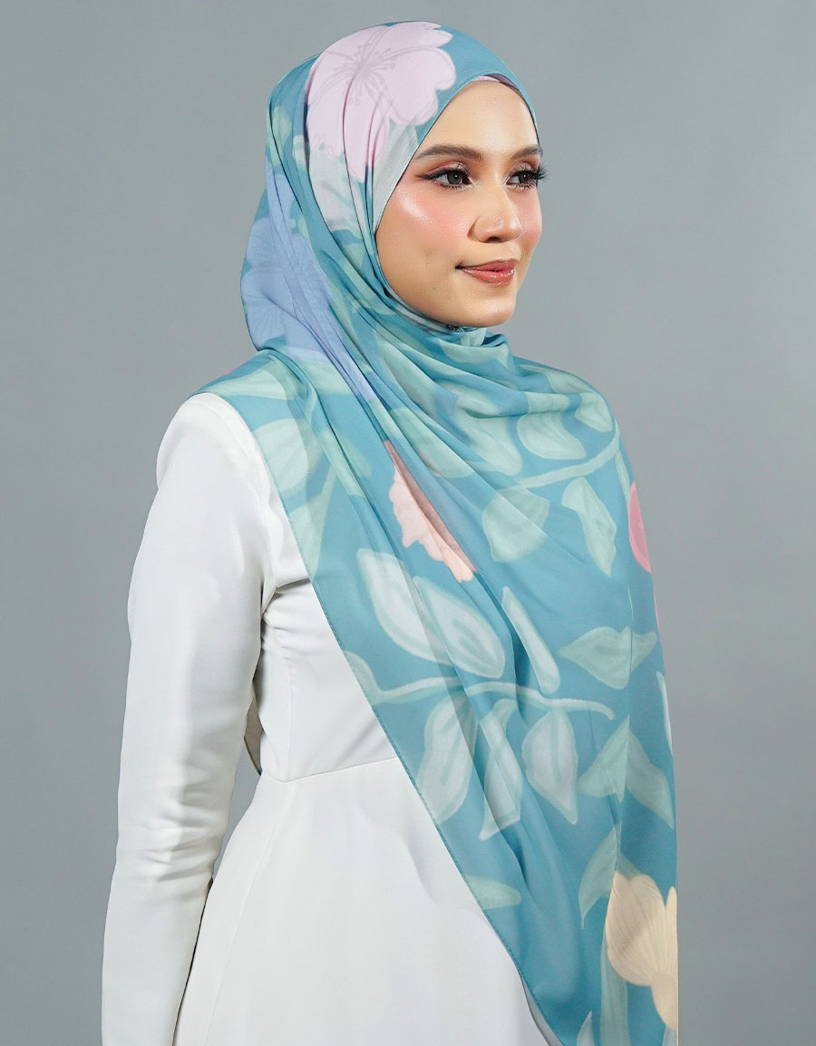 Sofea Long Shawl - 09 Eris