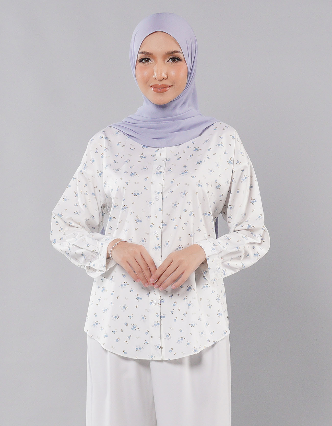 Clover Blouse - 01 Blue