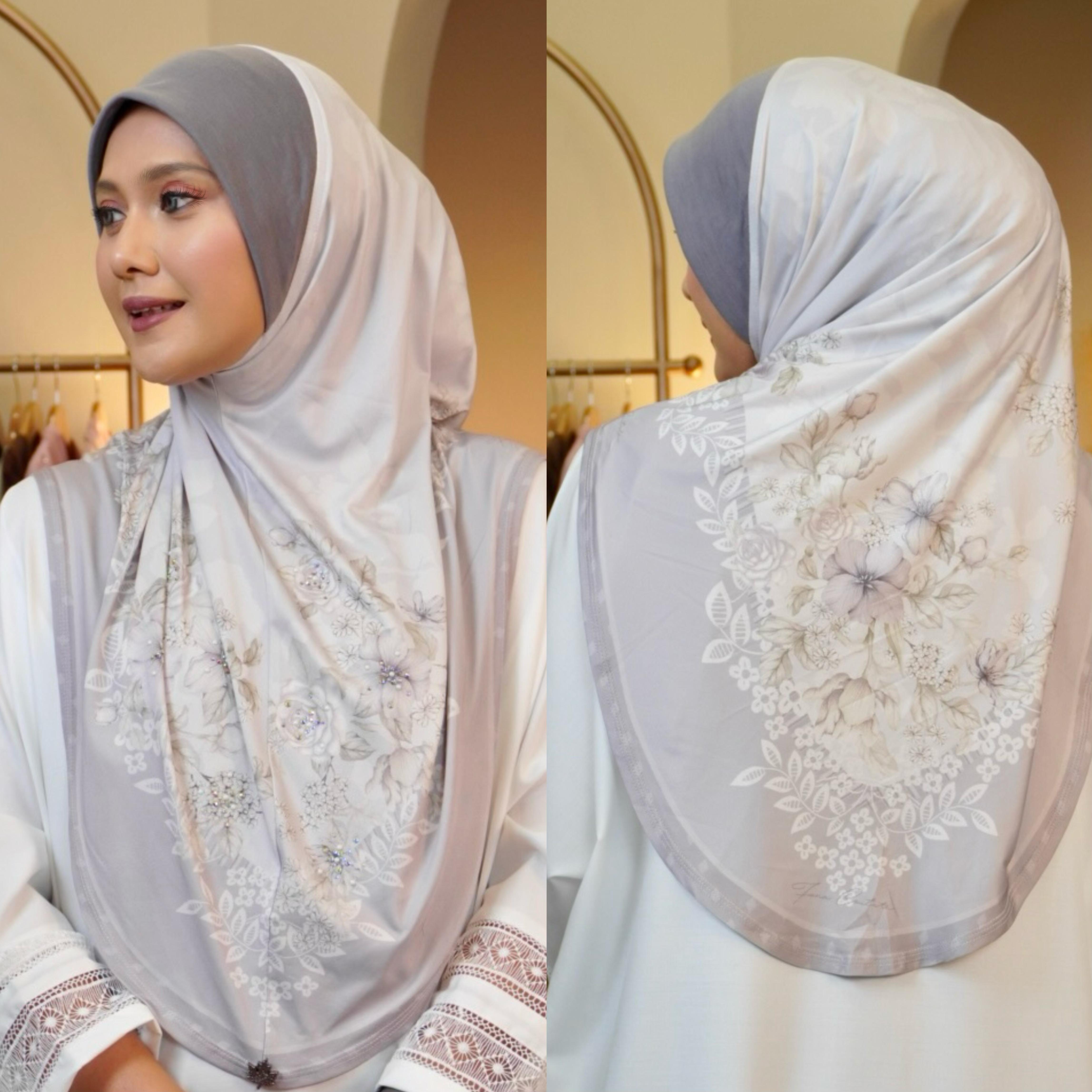 Premium Express Hijab Damia Luxe - 18 Raina