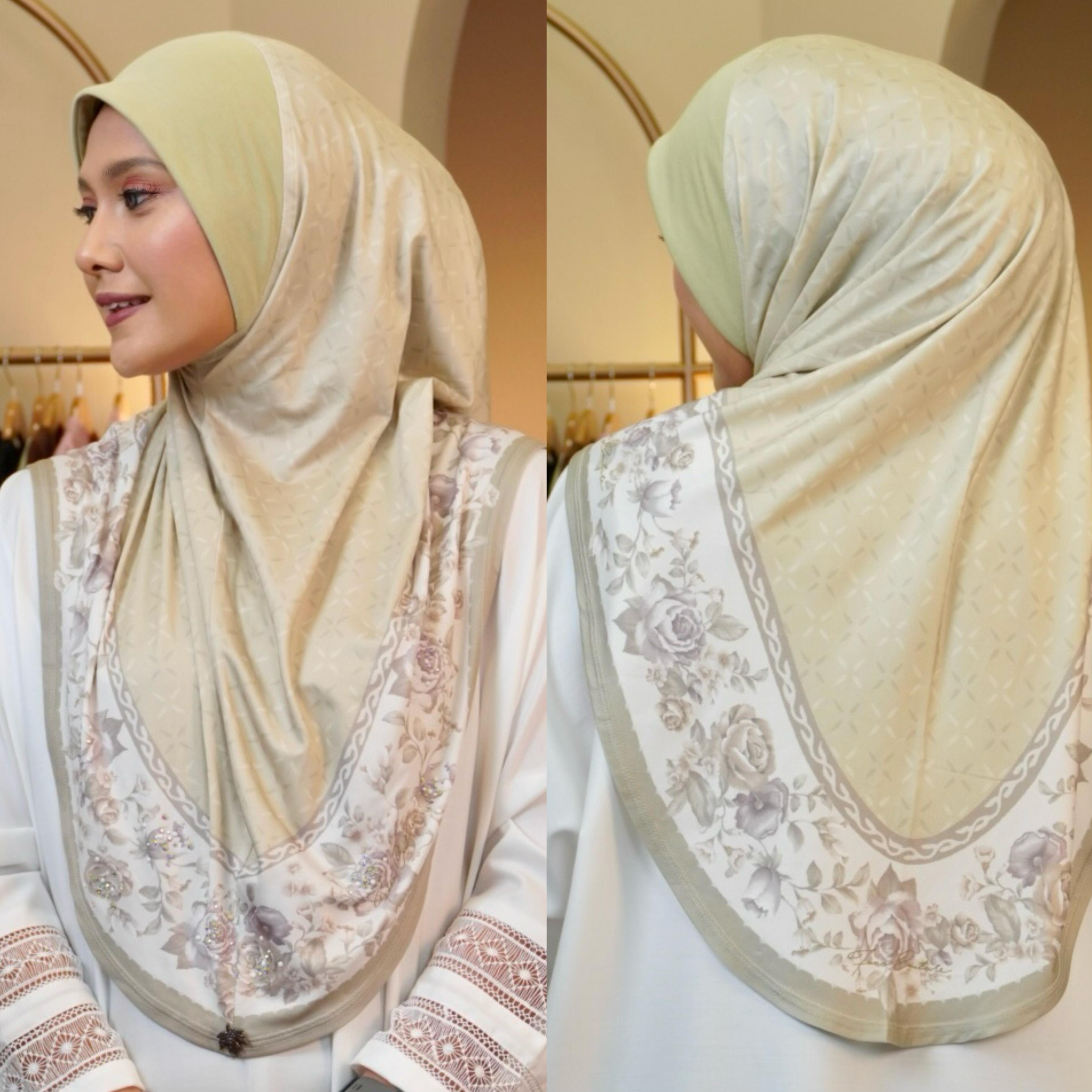 Premium Express Hijab Damia Luxe - 08 Helene