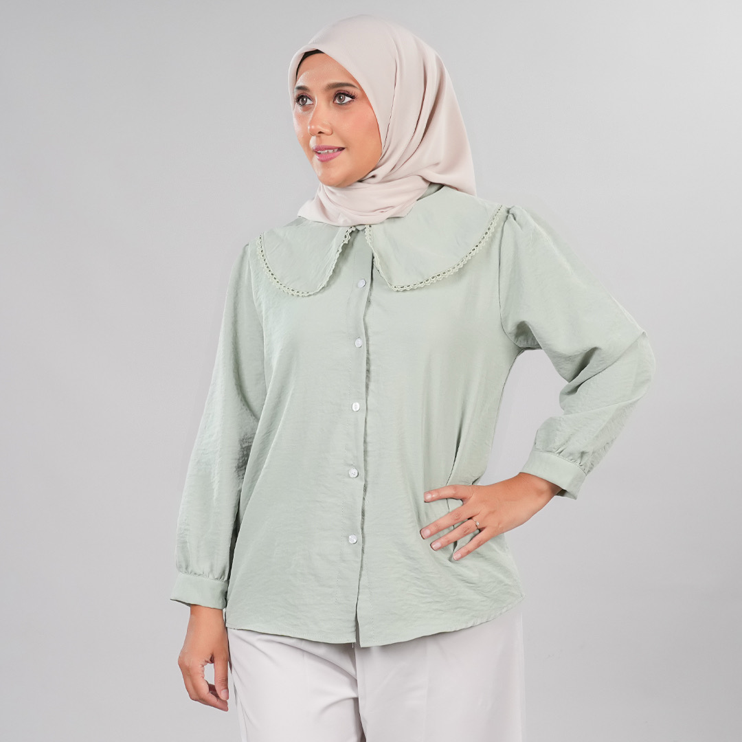 Waiza Blouse - 01 Light Green