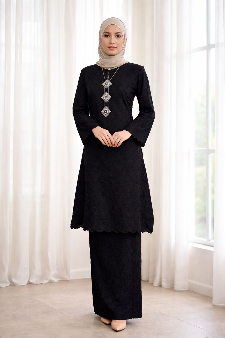 Dinda Kurung Riau - 05 Ebony Black