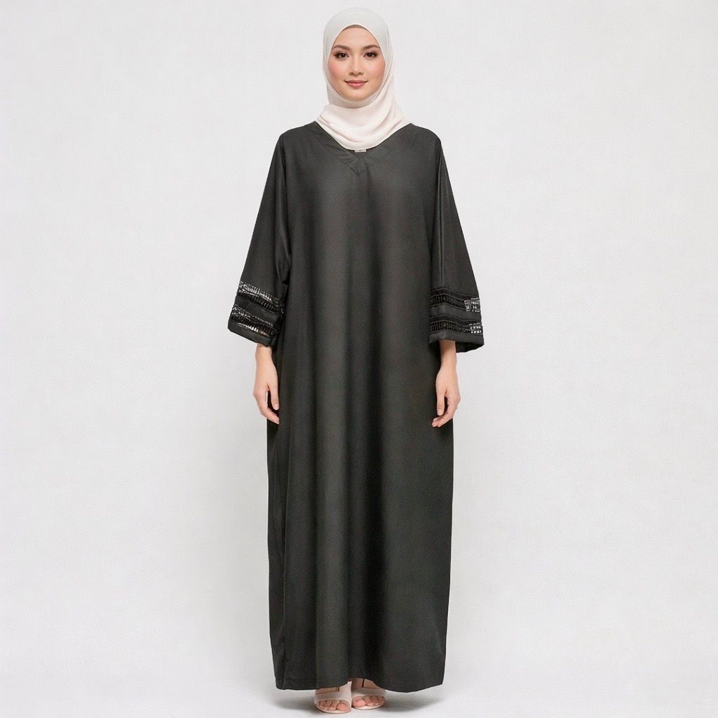 Lacy Kaftan - 08 Black