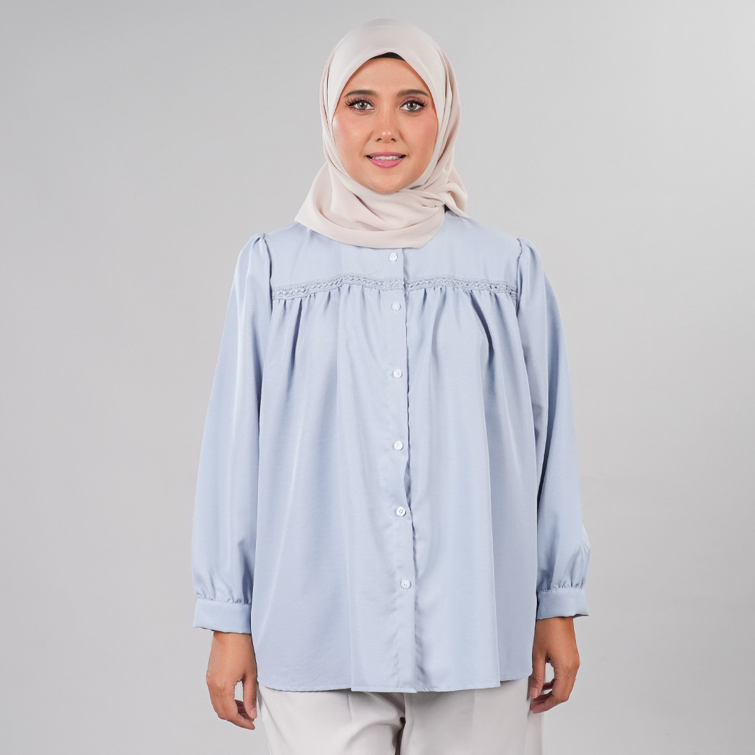 Widat Blouse - 01 Light Blue