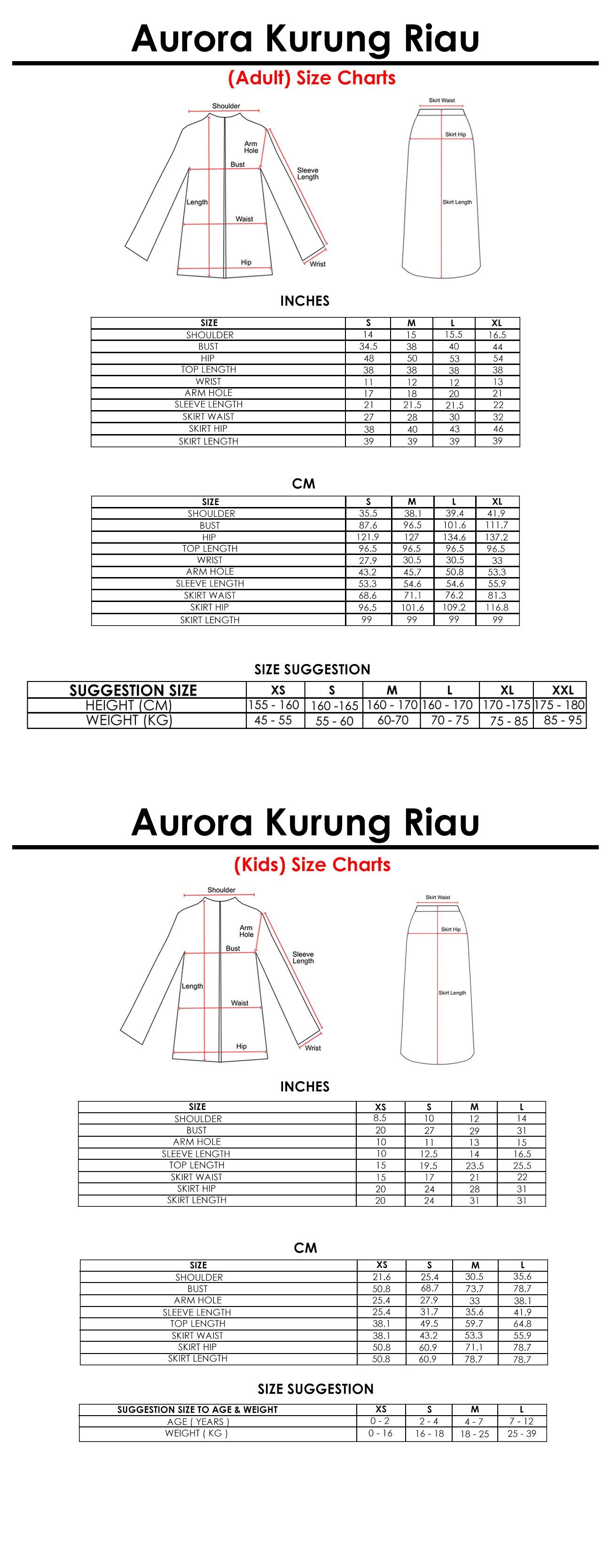 Aurora Kurung Riau - 01 White