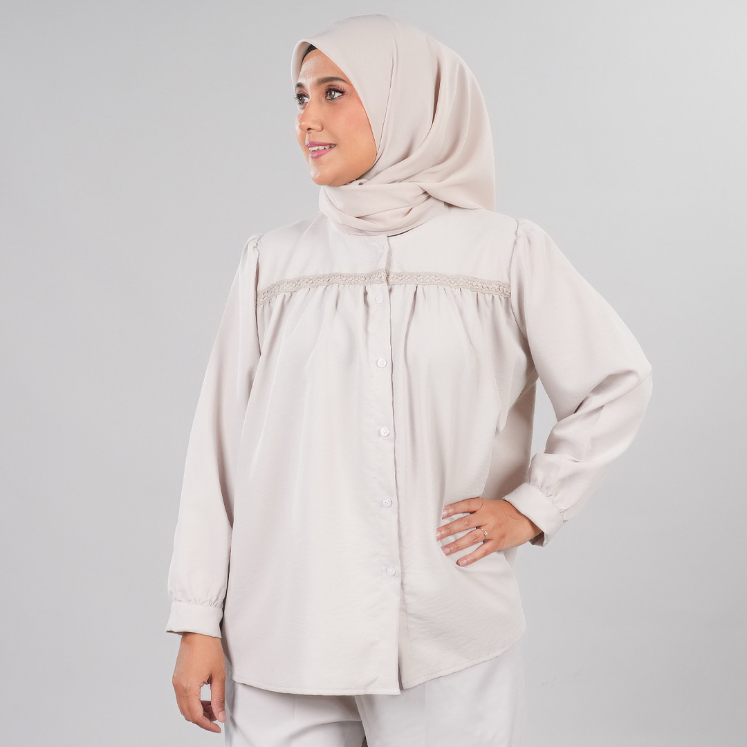 Widat Blouse - 03 Light Grey